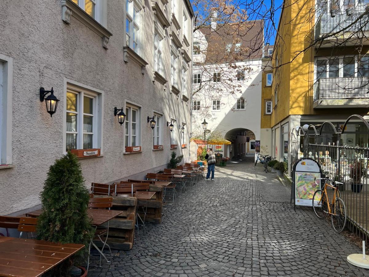 Altstadtjuwel Liboria Apartment Augsburg Bagian luar foto